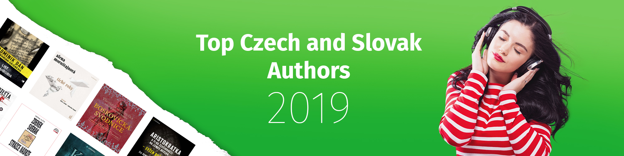 Top Czech and Slovak Authors of 2019