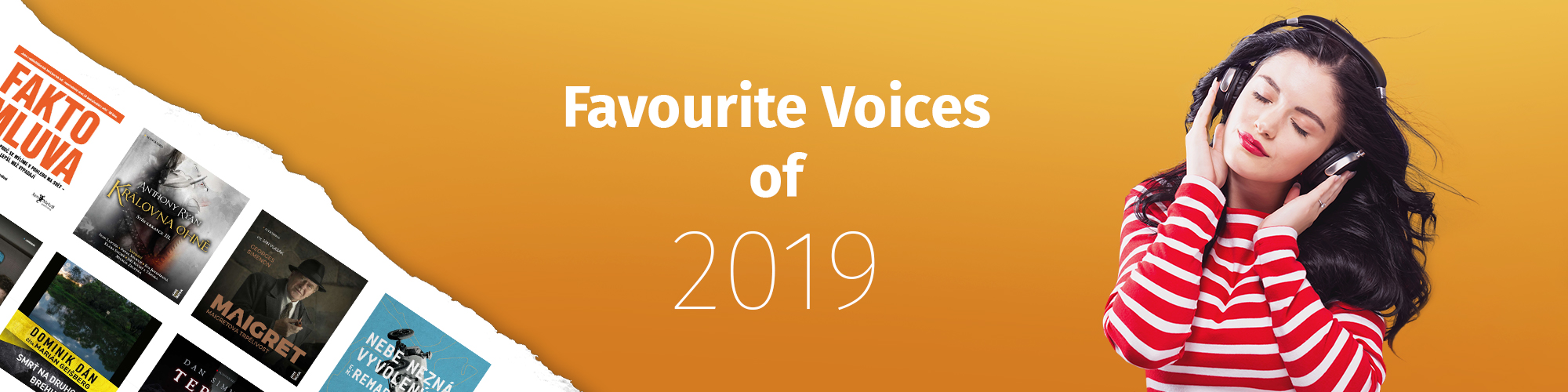 Favourite Audiobook Narrators of 2019