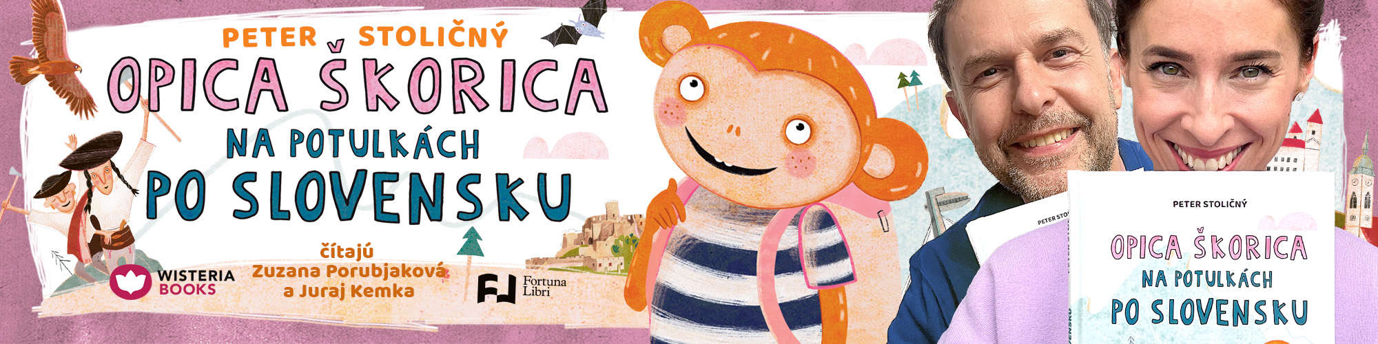 Opica Skorica na potulkach po Slovensku