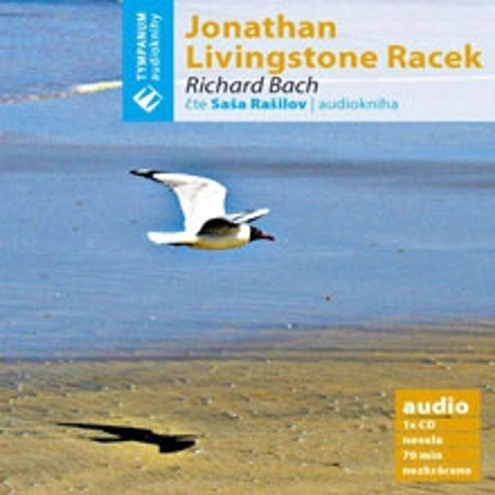 Obal audioknihy Jonathan Livingstone Racek