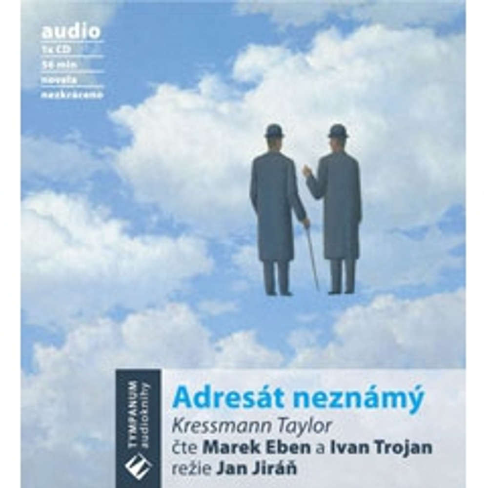Obal audioknihy Adresát neznámý