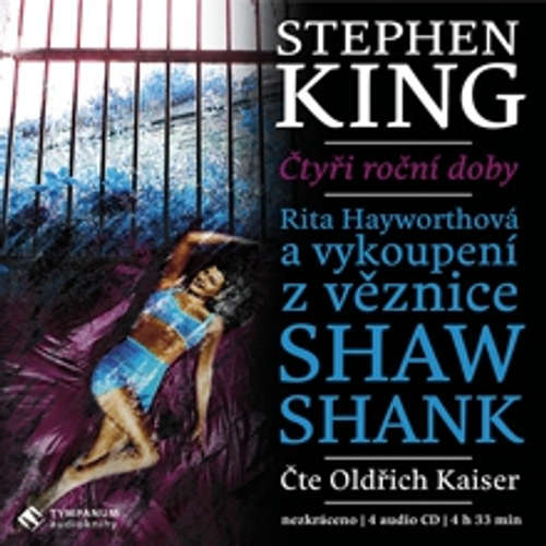 Audiokniha Rita Hayworthová a vykoupení z věznice Shawshank - Stephen King - Oldřich Kaiser Audiokniha Rita Hayworthová a vykoupení z věznice Shawshank - Stephen King - Oldřich Kaiser