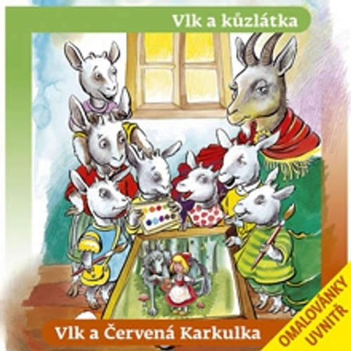Audiokniha Vlk a kůzlátka, Vlk a Červená Karkulka - Various authors - Taťjana Medvecká Audiokniha Vlk a kůzlátka, Vlk a Červená Karkulka - Various authors - Taťjana Medvecká