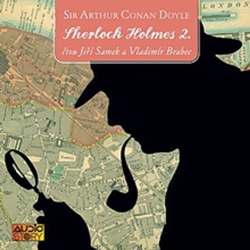 Obal audioknihy Sherlock Holmes 2