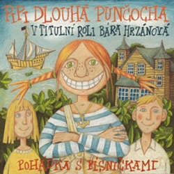Audiokniha Pipi Dlouhá punčocha - Astrid Lindgrenová - Barbora Hrzánová