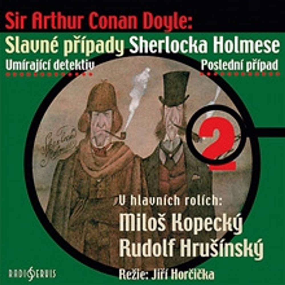 Obal audioknihy Slavné případy Sherlocka Holmese 2