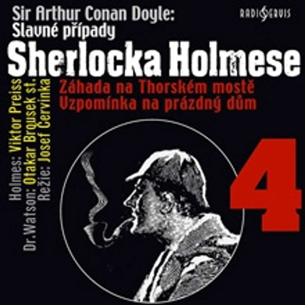 Obal audioknihy Slavné případy Sherlocka Holmese 4