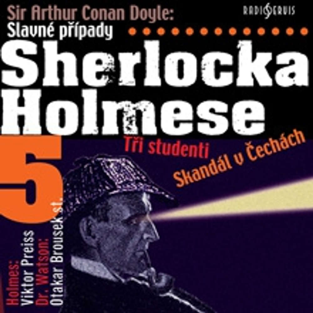 Obal audioknihy Slavné případy Sherlocka Holmese 5