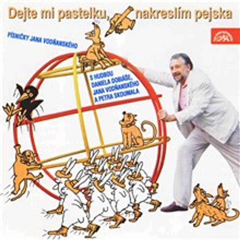Obal audioknihy Dejte mi pastelku, nakreslím pejska