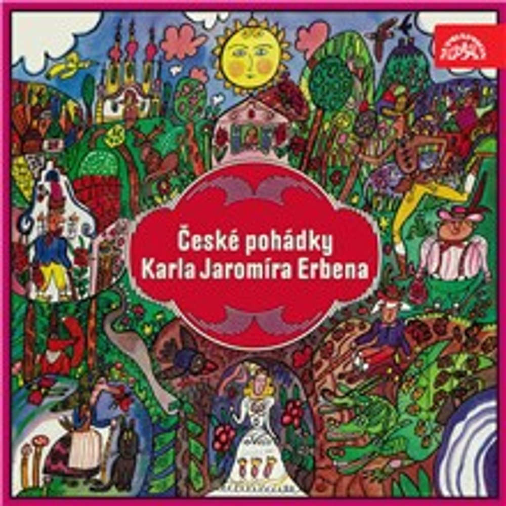 Obal audioknihy České pohádky Karla Jaromíra Erbena