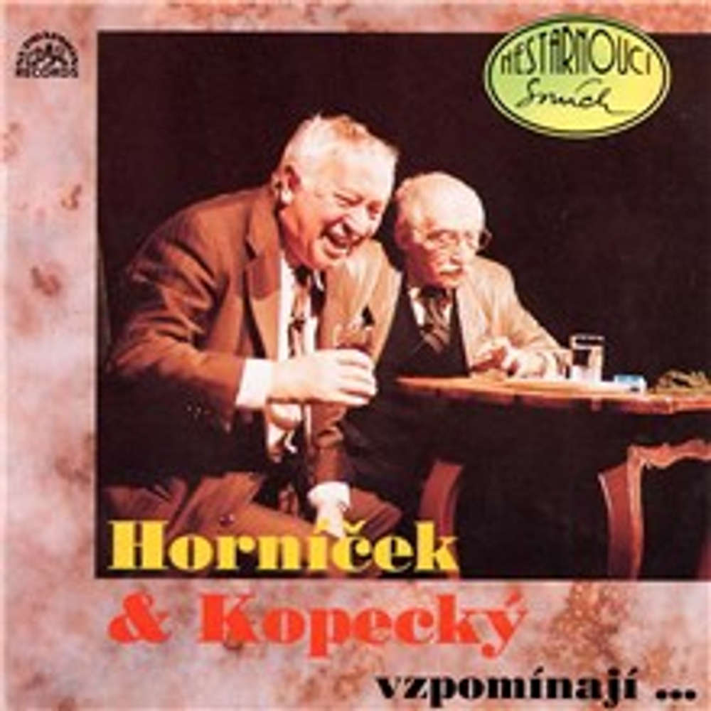 Obal audioknihy Horníček a Kopecký vzpomínají