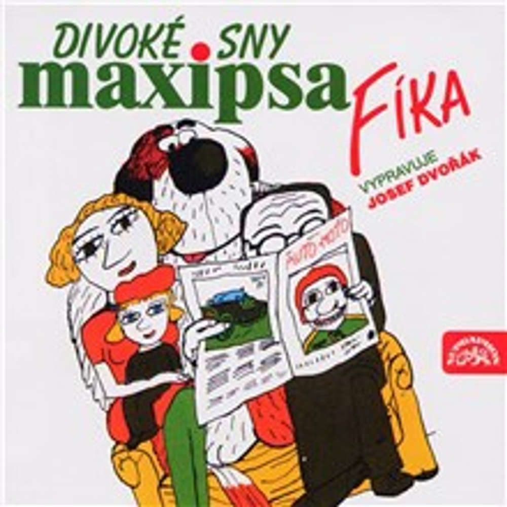 Obal audioknihy Divoké sny Maxipsa Fíka