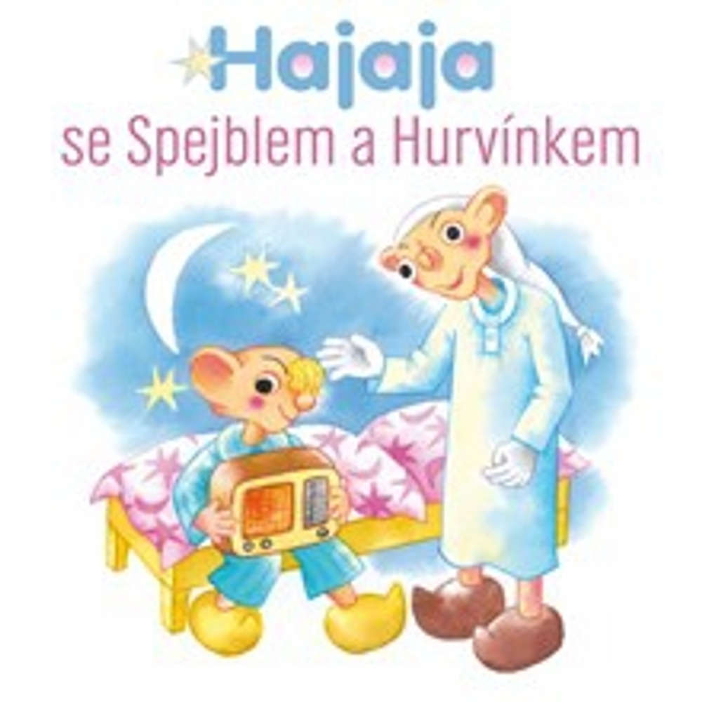 Obal audioknihy Hajaja se Spejblem a Hurvínkem