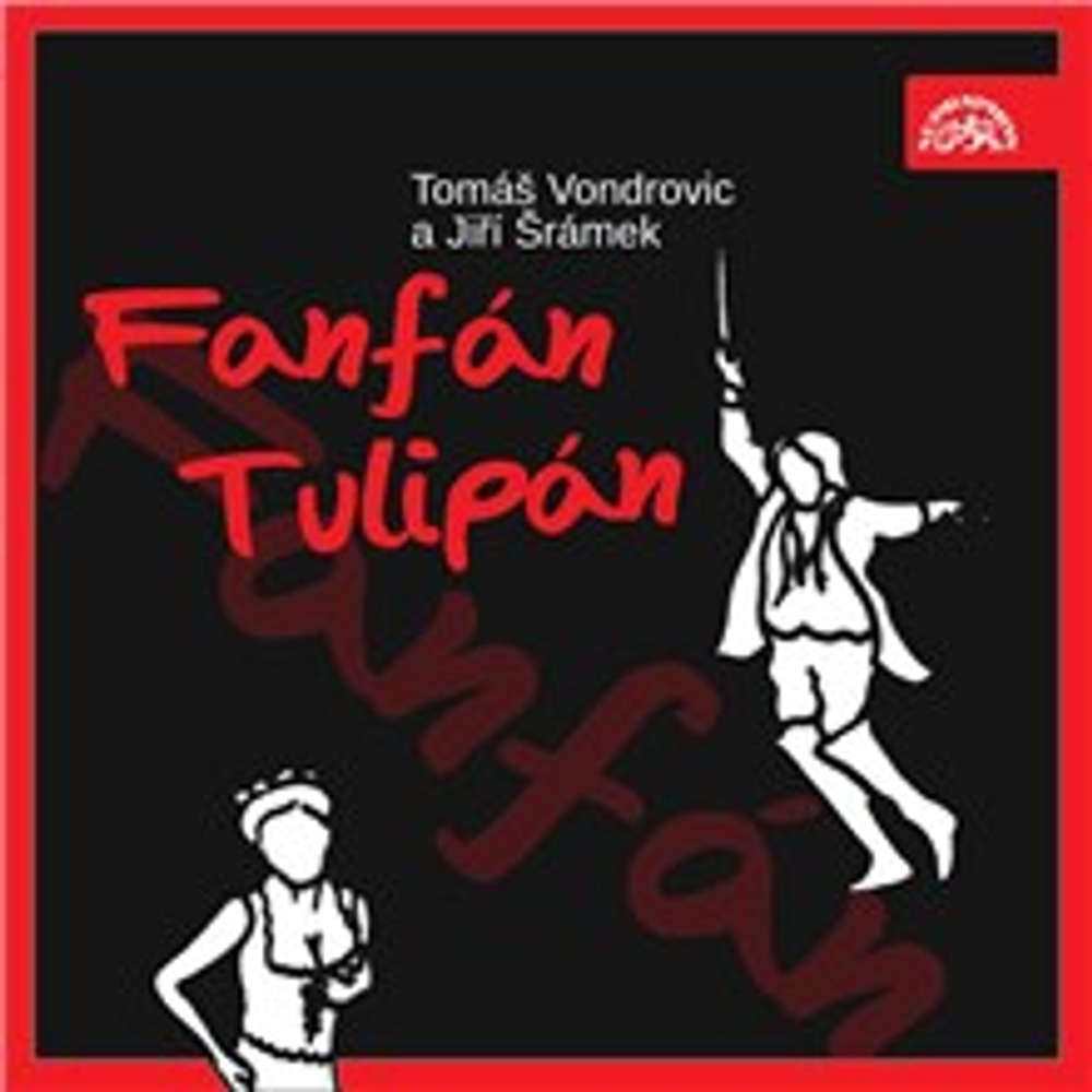 Obal audioknihy Fanfán Tulipán