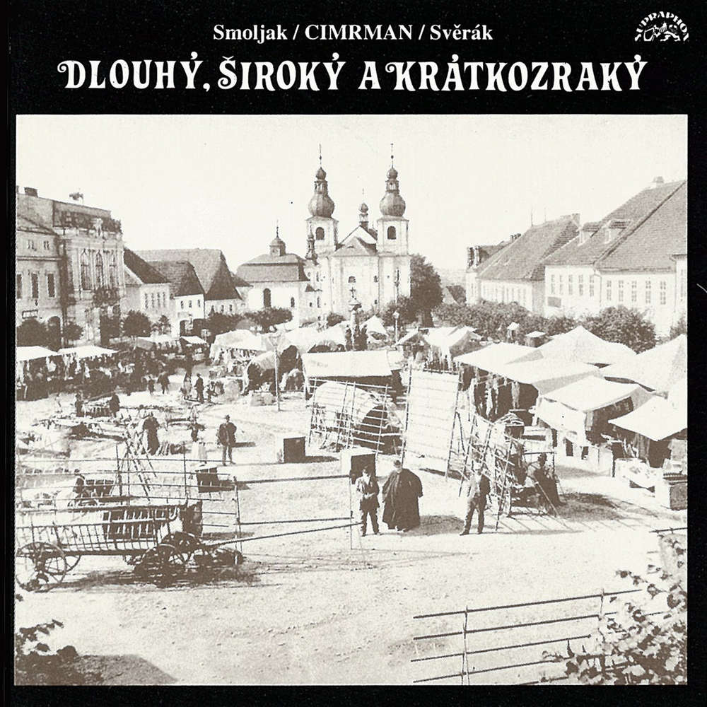 Obal audioknihy Dlouhý, Široký a Krátkozraký