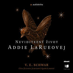 Audiokniha Neviditeľný život Addie LaRueovej - V. E. Schwab - Zuzana Jurigová Kapráliková