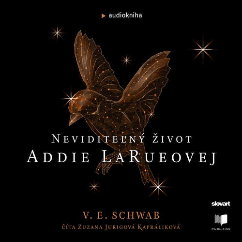 Audiokniha Neviditeľný život Addie LaRueovej - V. E. Schwab - Zuzana Jurigová Kapráliková