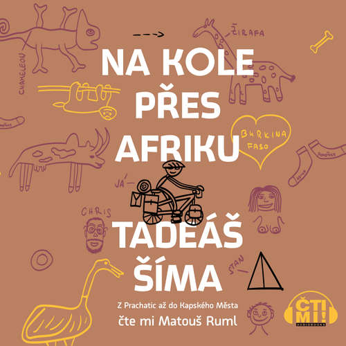 Audiokniha Na kole přes Afriku - Tadeáš Šíma - Matouš Ruml