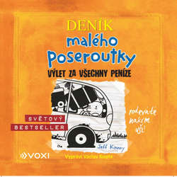 Audiokniha Deník malého poseroutky 9 - Výlet za všechny peníze - Jeff Kinney - Václav Kopta