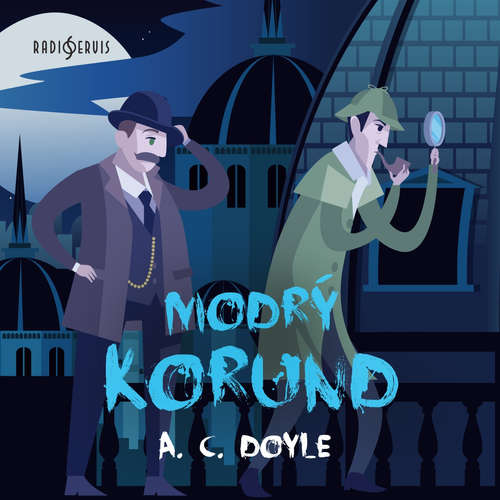 Audiokniha Modrý korund - Arthur Conan Doyle - Josef Velda