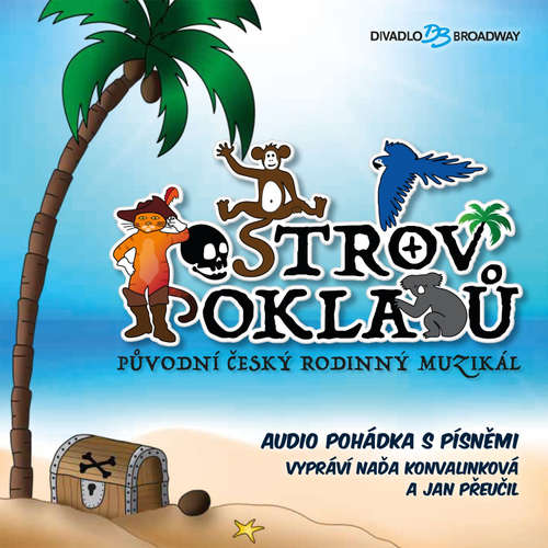 Audiokniha Ostrov pokladů. Původní český rodinný muzikál - Josef Laufer - Tomáš Brychta