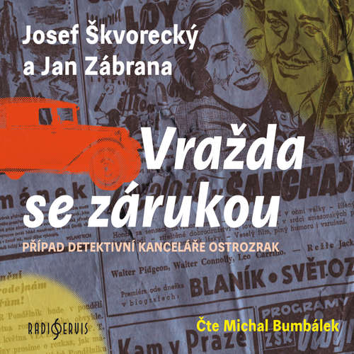 Audiokniha Vražda se zárukou - Josef Škvorecký - Michal Bumbálek