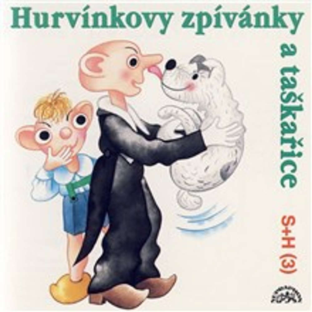 Obal audioknihy Hurvínkovy zpívánky a taškařice