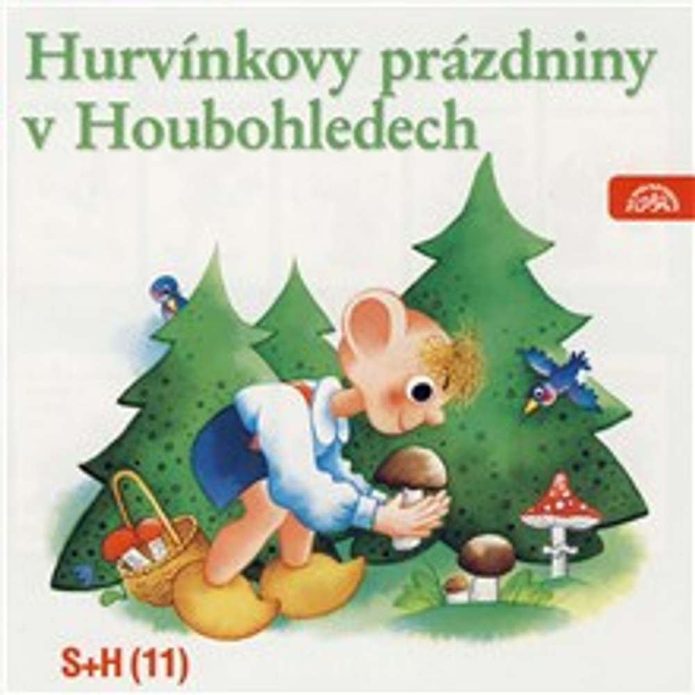 Obal audioknihy Hurvínkovy prázdniny v Houbohledech