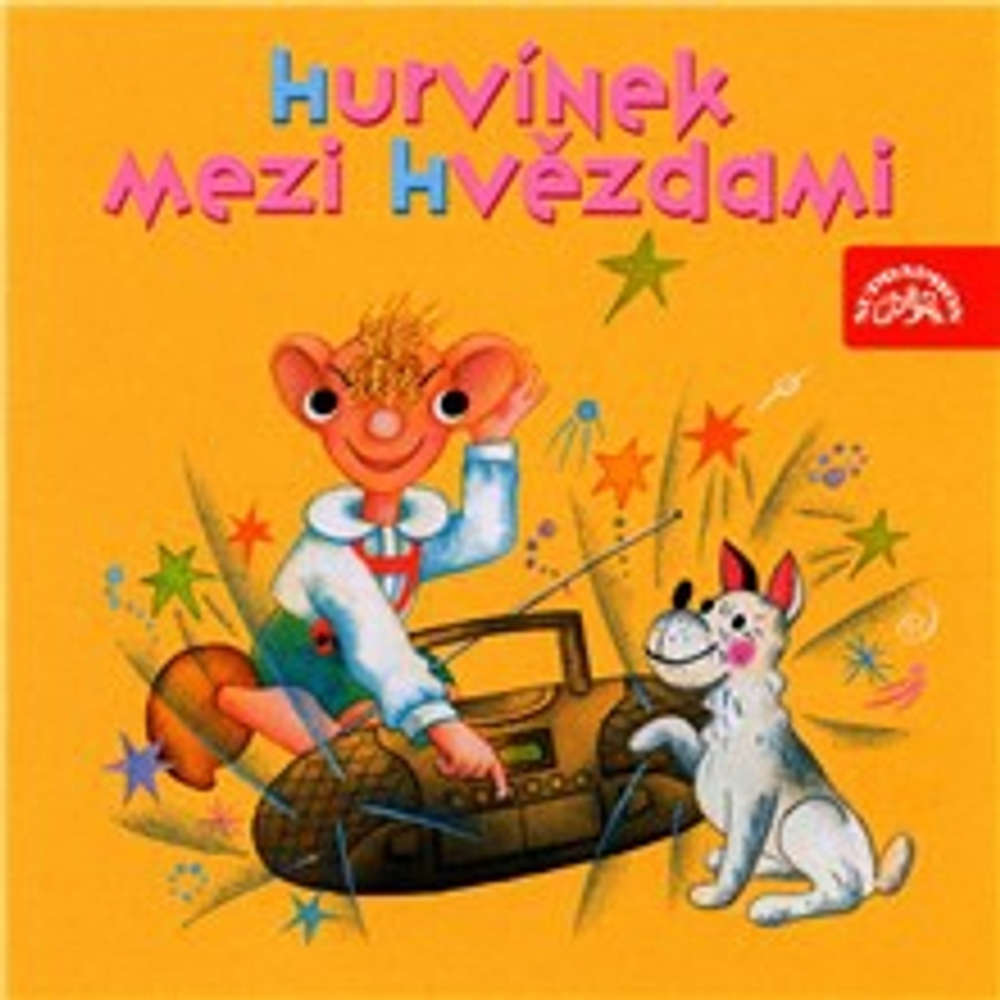 Obal audioknihy Hurvínek mezi hvězdami