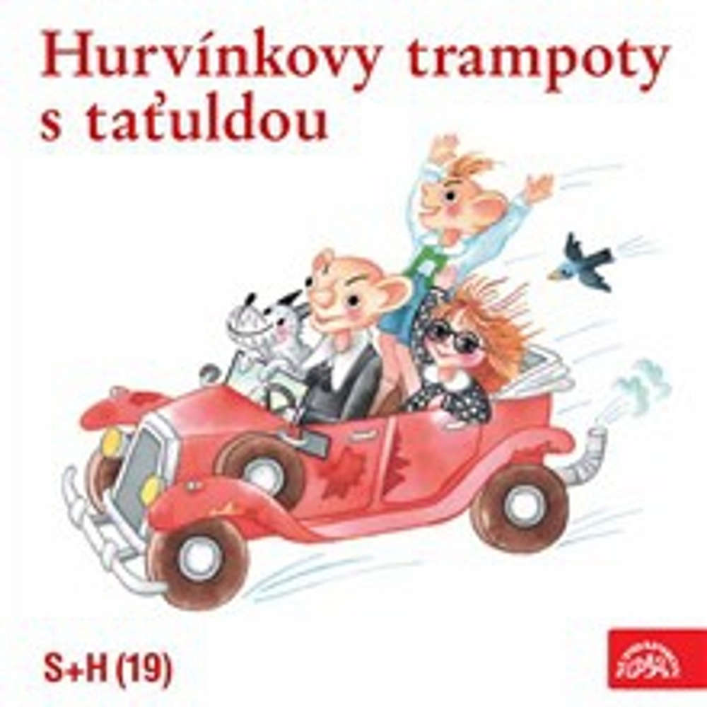 Obal audioknihy Hurvínkovy trampoty s taťuldou