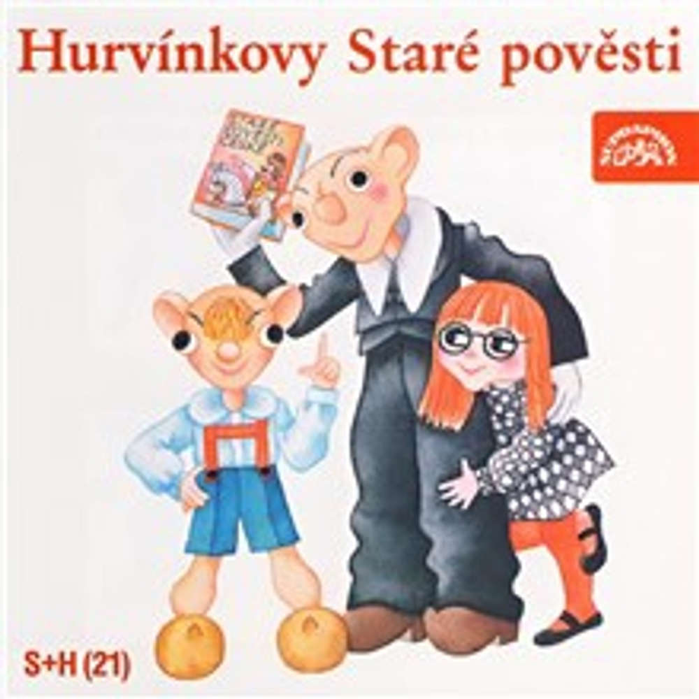 Obal audioknihy Hurvínkovy Staré pověsti