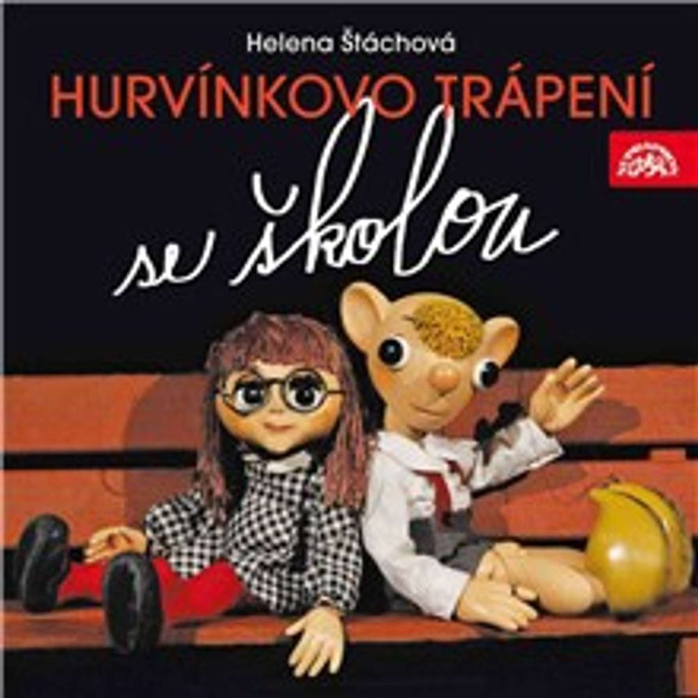 Obal audioknihy Hurvínkovo trápení se školou