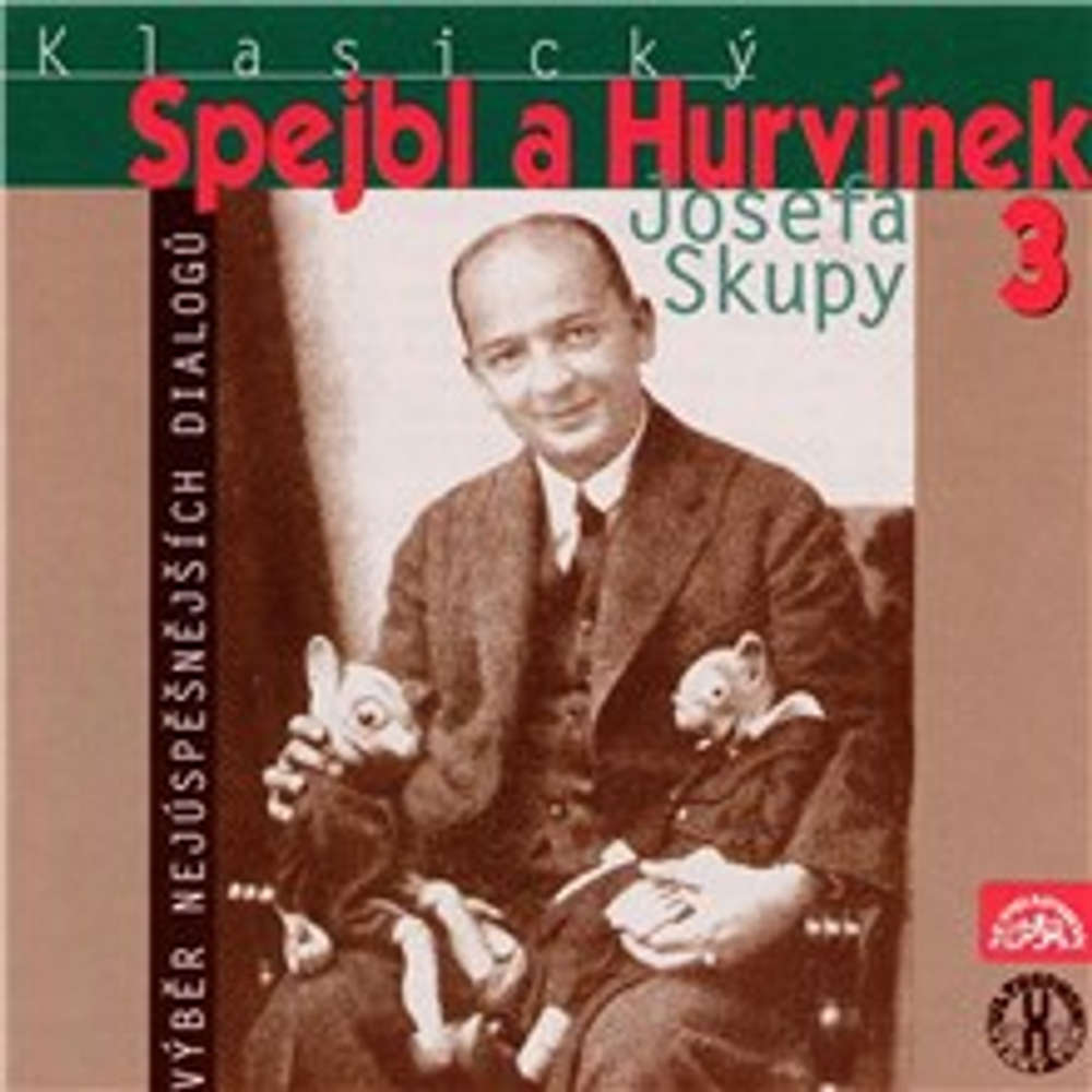 Obal audioknihy Klasický Spejbl a Hurvínek Josefa Skupy 3