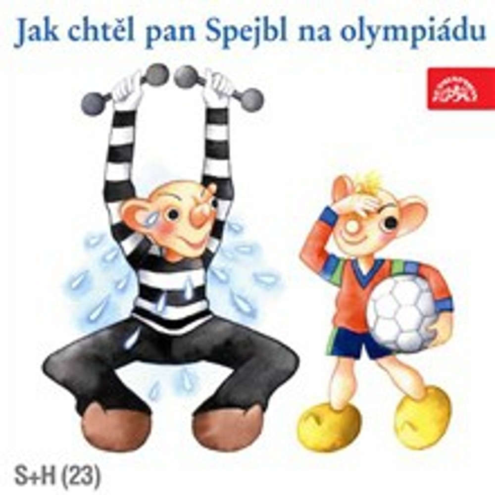 Obal audioknihy Jak chtěl pan Spejbl na olympiádu