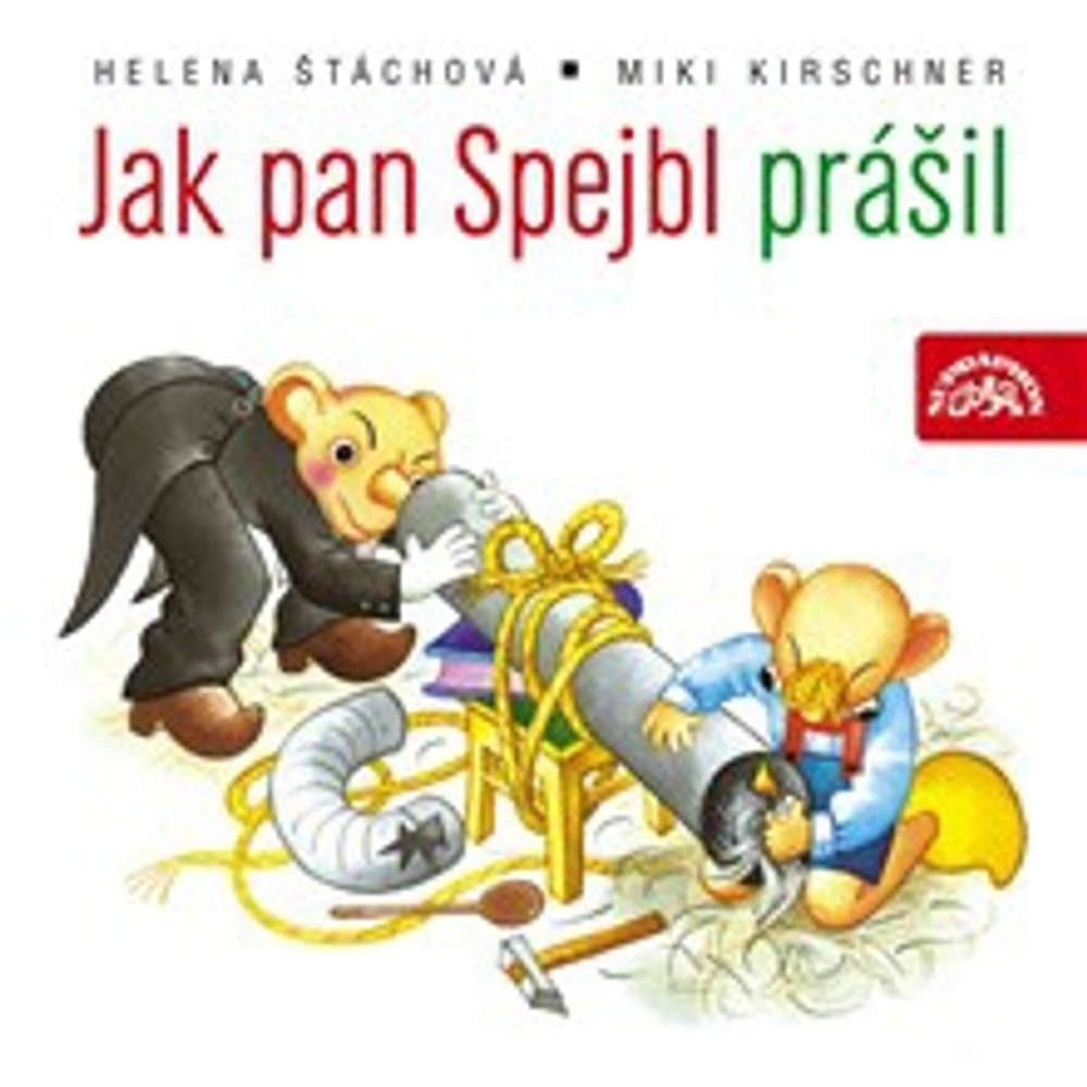 Obal audioknihy Jak pan Spejbl prášil