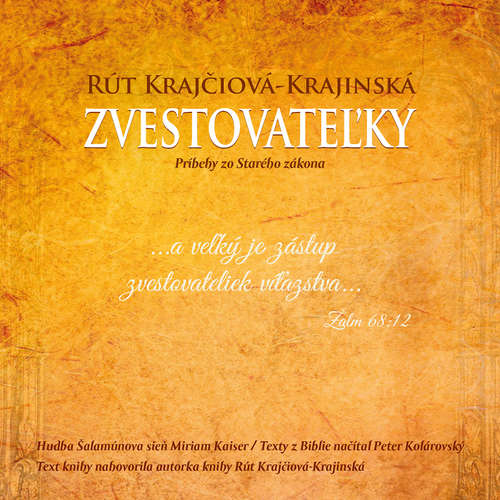 Audiokniha ZVESTOVATEĽKY - Rút Krajčiová-Krajinská - Rút Krajčiová- Krajinská