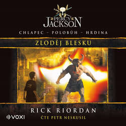 Audiokniha Percy Jackson - Zloděj blesku - Rick Riordan - Petr Neskusil