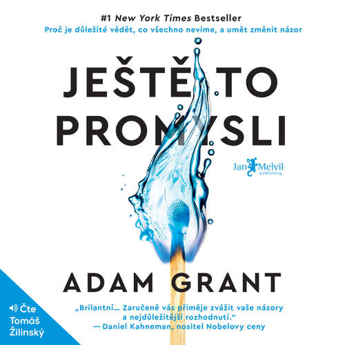 Audiokniha Ještě to promysli - Adam Grant - Tomáš Žilinský