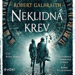 Audiokniha Neklidná krev - Robert Galbraith - Pavel Rímský