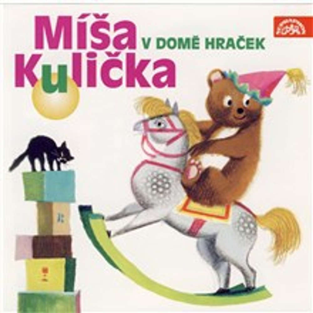 Obal audioknihy Míša Kulička v domě hraček
