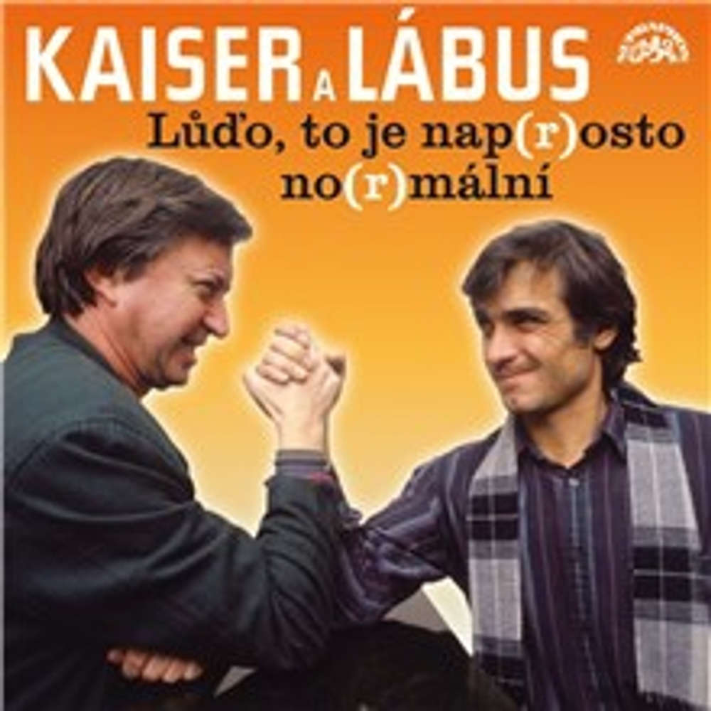 Obal audioknihy Lůďo, to je nap(r)osto no(r)mální a další povedené scénky