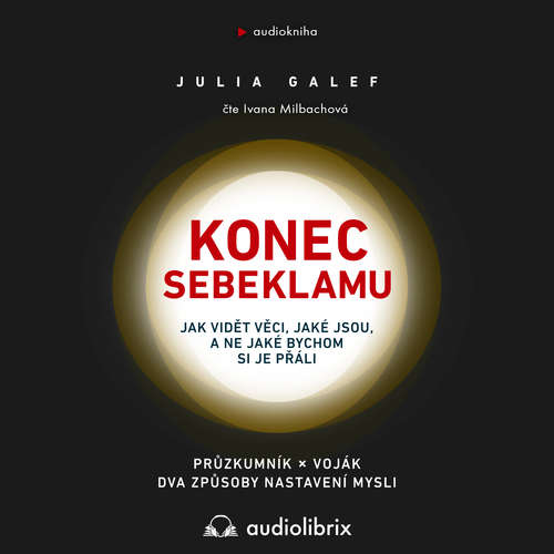 Audiokniha Konec sebeklamu - Julia Galef - Ivana Milbachová