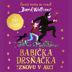 Audiokniha Babička drsňačka znovu v akci - David Walliams - Jiří Lábus