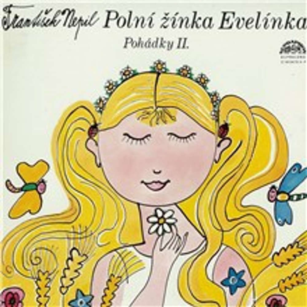 Obal audioknihy Polní žínka Evelínka