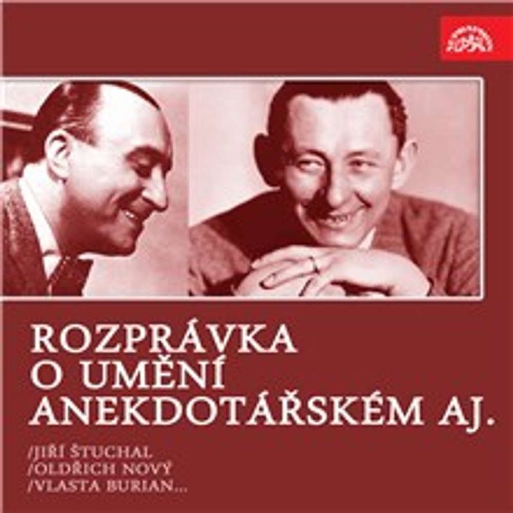 Obal audioknihy Rozprávka o umění anekdotářském aj.