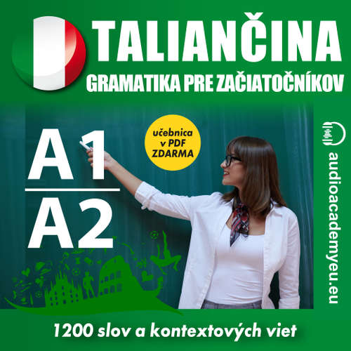 Audiokniha Taliančina - gramatika pre začiatočníkov A1, A2 - Tomáš Dvořáček - Elisa Ciravegna