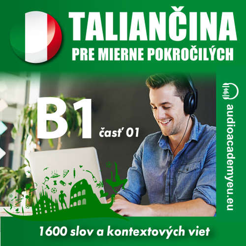 Audiokniha Taliančina pre mierne pokročilých B1 - časť 1 - Tomáš Dvořáček - Matteo Bianchi
