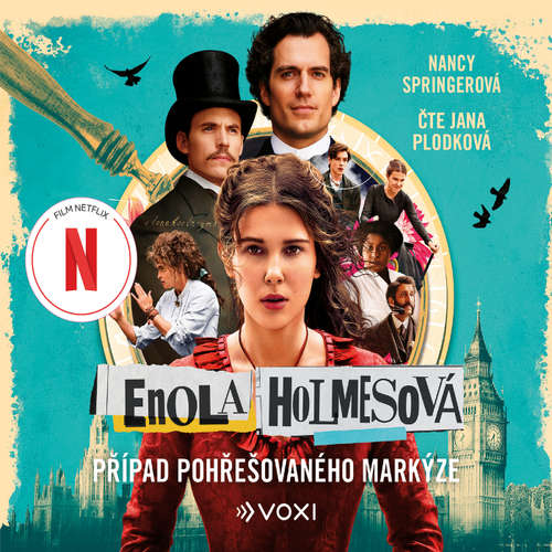 Audiokniha Enola Holmesová - Případ pohřešovaného markýze - Nancy Springerová - Jana Plodková