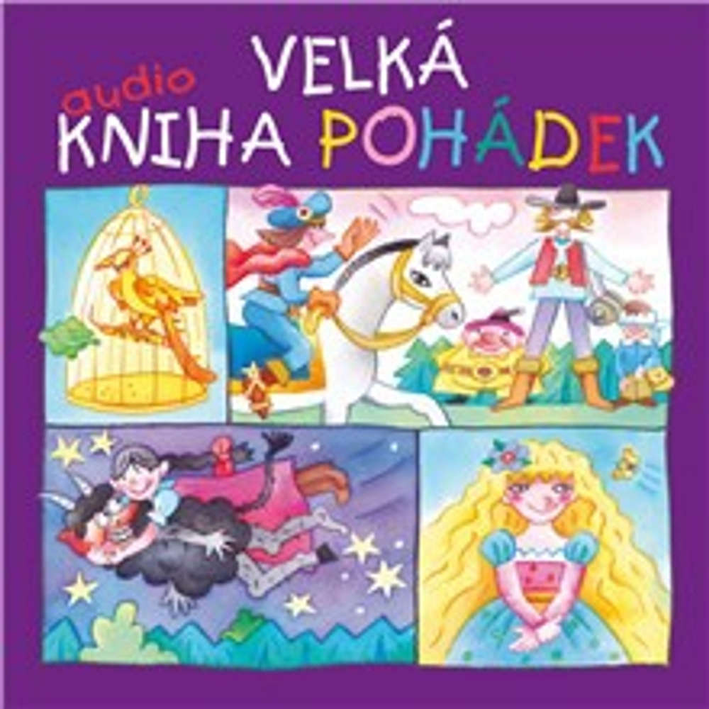 Obal audioknihy Velká audiokniha pohádek (komplet 7 alb)