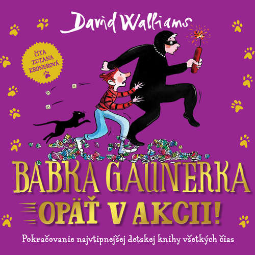 Audiokniha Babka gaunerka opäť v akcii - David Walliams - Zuzana Kronerová